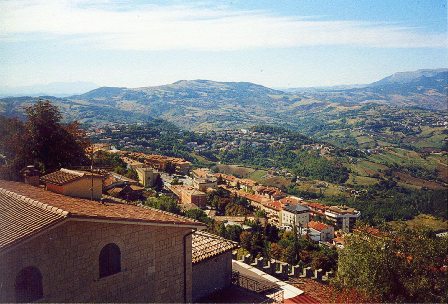 View on San Marino