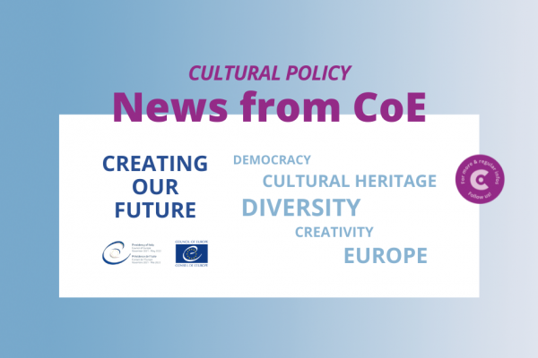 Cultural Policy News from Council of Europe