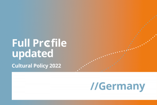 Updated cultural policy profile of Germany
