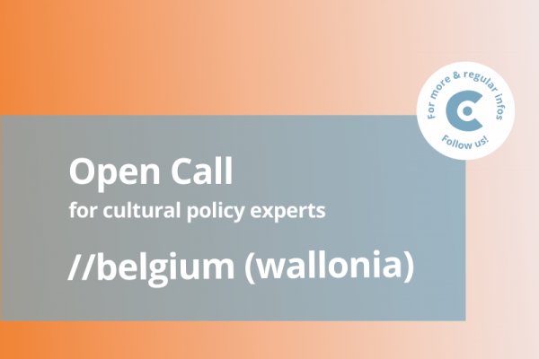 Open Call for Experts for Belgium (Wallonia)