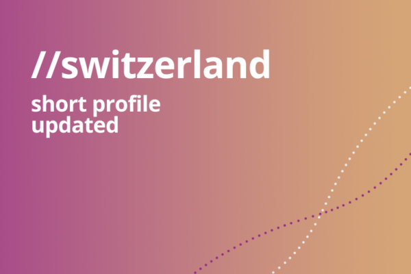 Short cultural policy profile for Switzerland