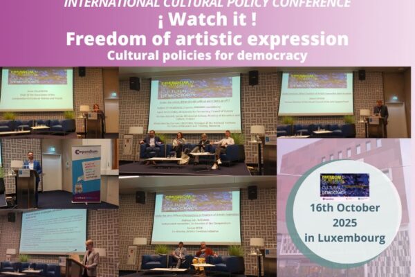 International Cultural Policy Conference Luxembourg, 16 October 2025