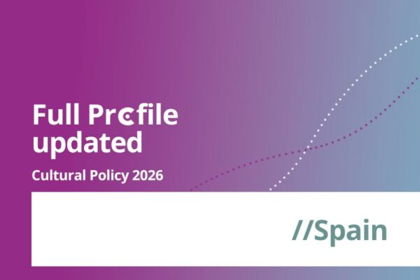 Updated Long Cultural Policy Profile for Spain Available Now!